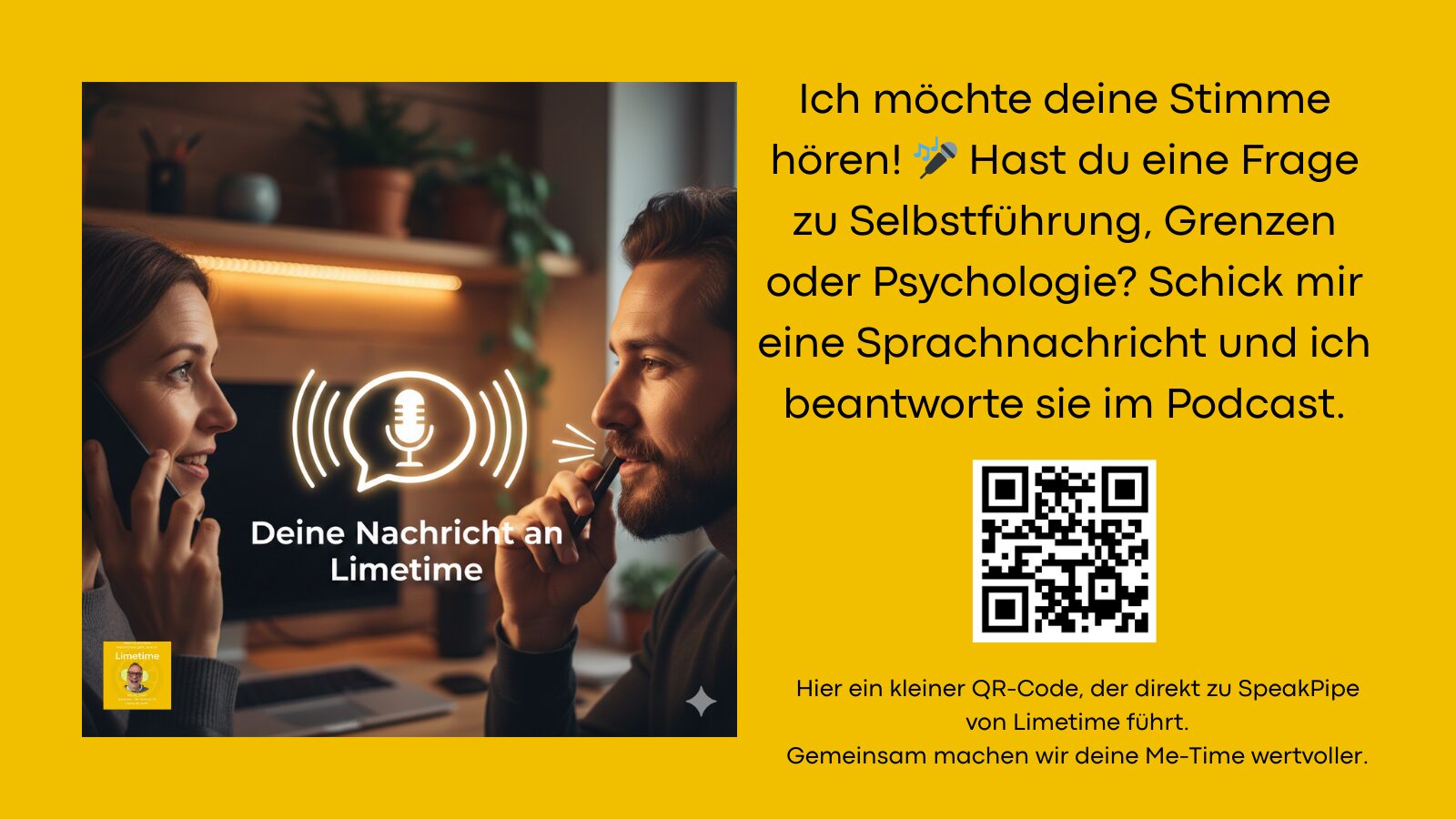 Sprachnachricht Limetime Podcast